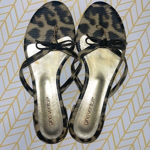 Cheetah Sandals